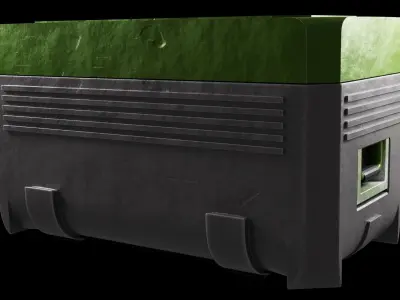 Chest box 3D model