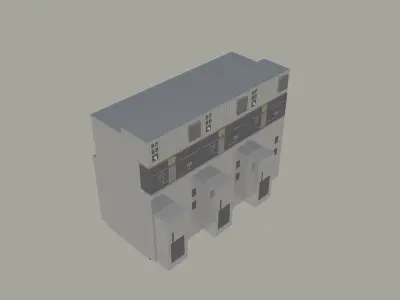 Medium voltage ring main unit Free 3D model