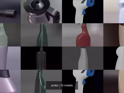 probs 3D Model Pack