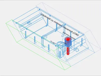 Mechanical brick 3D model