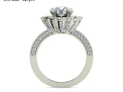 Wedding Ring  3D print model 182
