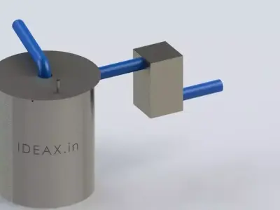 Anerobic Biodigestor Free 3D model