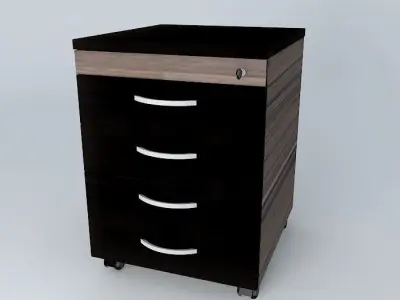 Wheel drawers Free 3D model