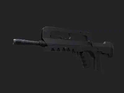 Famas F1 Low-poly 3D model buy