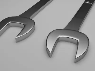 Wrench 3D model 13