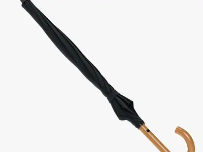 Umbrella Classic Closed 3D model