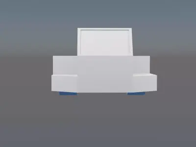 3d Printed Douglas Tow Barless 280 Push back tug 1-400 scale 3D print model