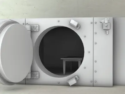Safe Low 3D model