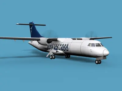 ATR  ATR-42-500 ATR 3D model