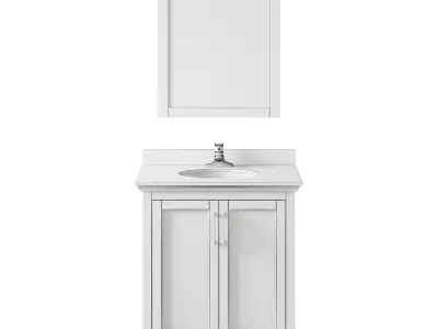 OVE Emma 30 Dark Charcoal Vanity 3D model