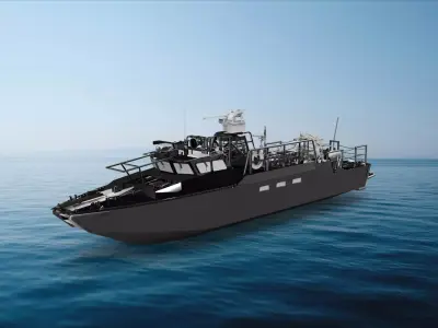 CB90-class fast assault craft 3D model purchase