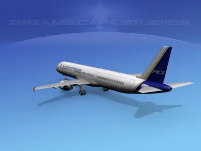 Airbus A321 Air Charter Intl 1 3D model