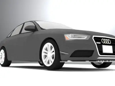 Car Audi 2015 Free 3D model