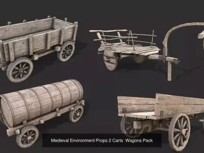Ultimate Medieval Environment Props Collection  14 Themed Packs