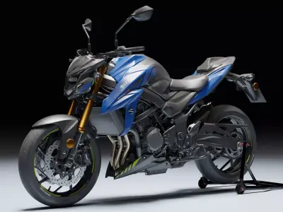 Suzuki GSX S750 2020 Low-poly 3D model