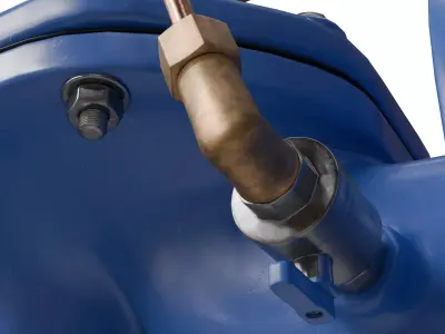 Water pressure control valve 3D model purchase