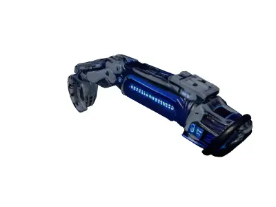 Futuristic Cybernetic Arm Model 3D model purchase