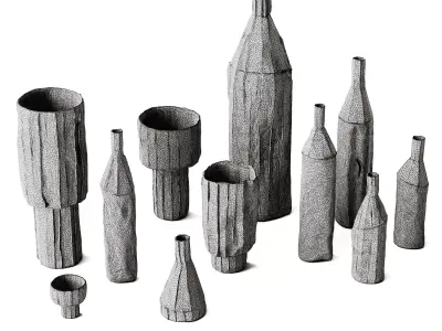Paola Paronetto Ninfea Vase or Sculpture 3D model