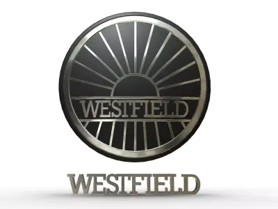 westfield logo 3D model