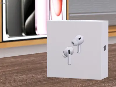 Box AirPods Pro 3D model