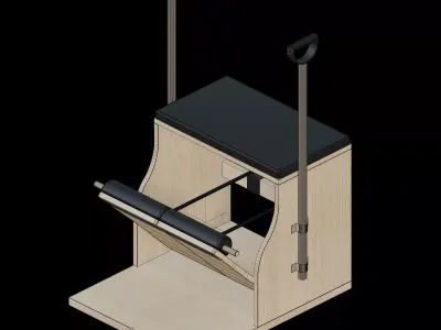 Wunda Chair Pilates 3D model
