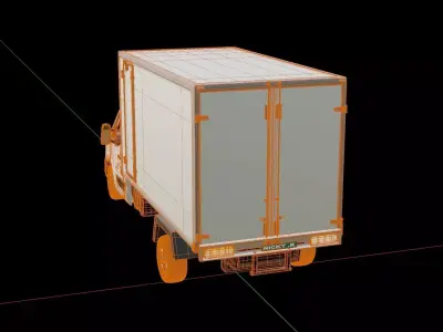 Nissan NV 400 Cargo Truck 3D model