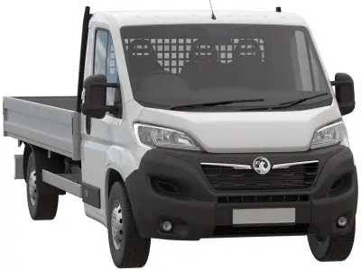 Vauxhall MOVANO  L4H1 flatbed 3D model