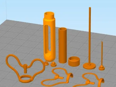 Hunt Showdown vintage syringe Free 3D print model