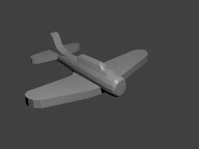US SBD Dauntless Dive Bomber Free 3D print model