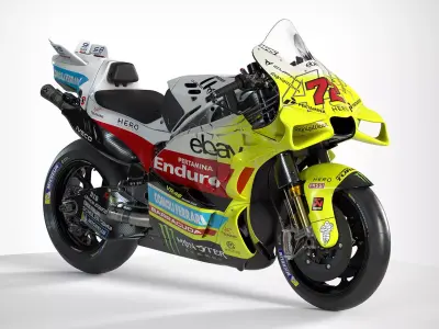 MotoGP Bike 2025 Low-poly 3D model