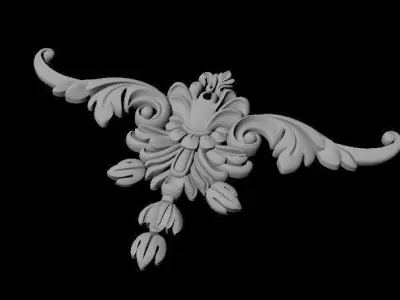 dekor ornament 3D model 236