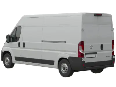 2024 Vauxhall Movano  L3H2 Detailed interior 3D model