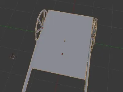 Cow Cart 3d  Model Low Poly Low-poly 3D model
