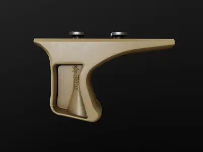 BCM Gunfighter KAG-MLOK Angle Forward Grip Low-poly 3D model