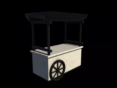  Vodka cart 3D model