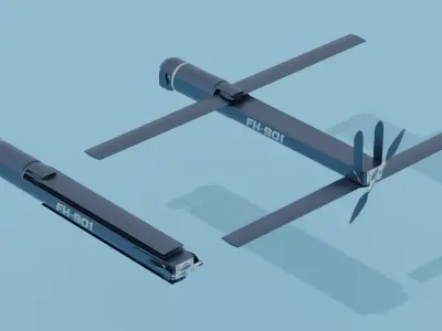 Feihong-901 The Chinese spring knife PBR Next Generation 3D model
