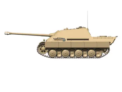 Jagdpanther SdKfz173 3D model