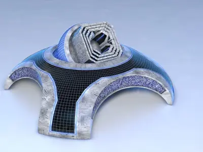 Planetary Canon 3D model