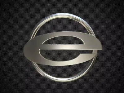emerald logo 3D model