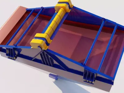 banana screen 3D Model 3D model