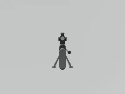 PGM hecate ultime ratio Low-poly 3D model