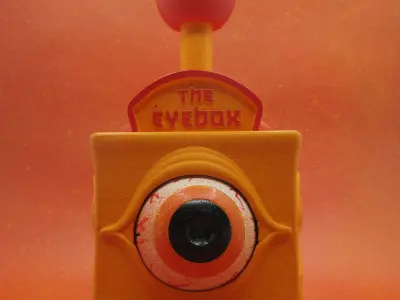 3D Printable Moving Eye Box - No electronics Required 3D print model