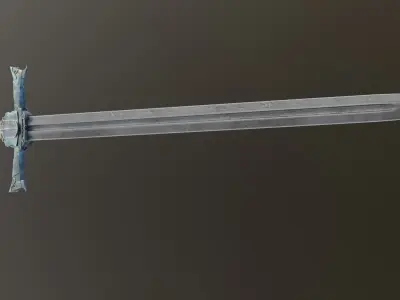 Old sword 3 Free 3D model