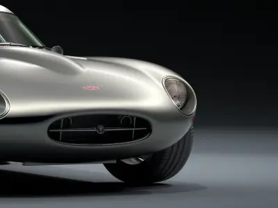 Jaguar Eagle E Low Drag GT 3D model