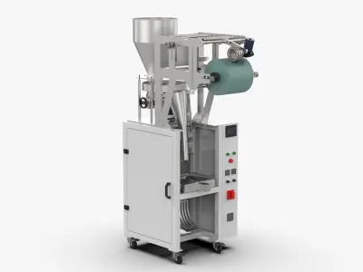 Vertical Packaging Machine 3D model