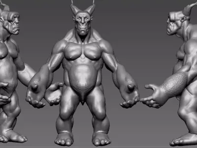 CREATURE Free 3D print model