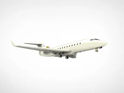 Gulfstream G650 Jet 3D model purchase