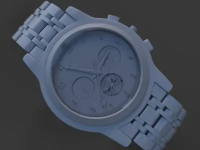 Wristwatch Free 3D model