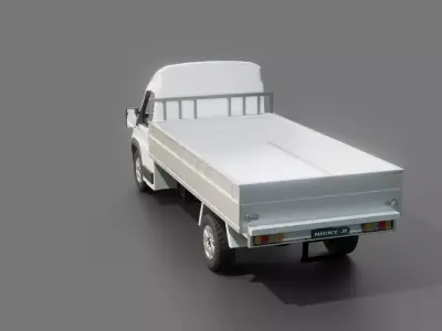 Opel Movano Pickup Truck 3D model