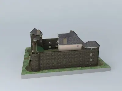 Big Castle updated Free 3D model
